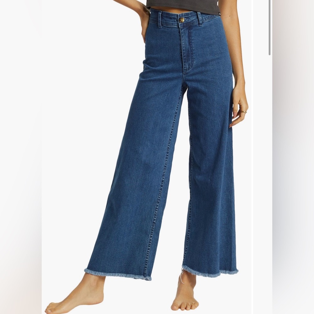 Billabong Free Fall Wide Leg Denim